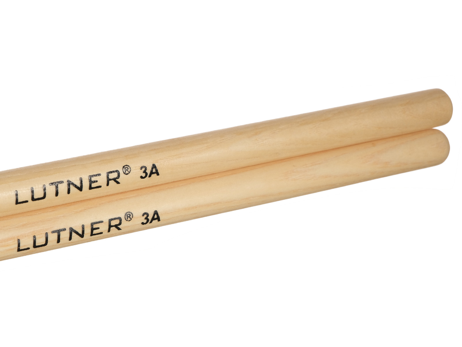 Lutner 3A - Комплект барабанных палочек. Материал - Орех (гикори). Длина 406мм, диаметр 15мм. купить в prostore.me