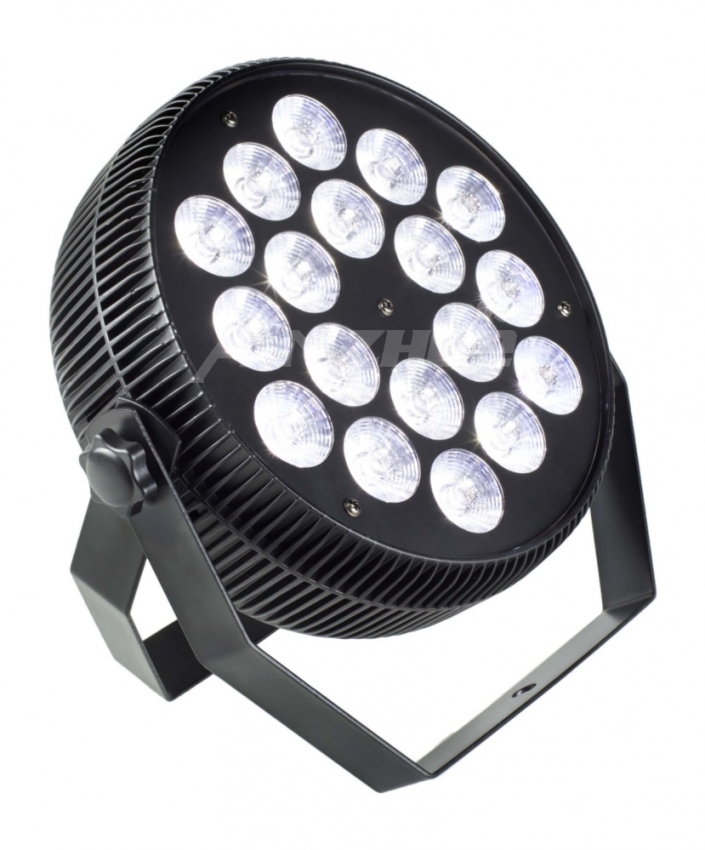 PROCBET PAR LED 18-15 RGBWA+UV PAR / 18 светодиодов по 15 Вт / RGBWA+UV / 30° купить в prostore.me