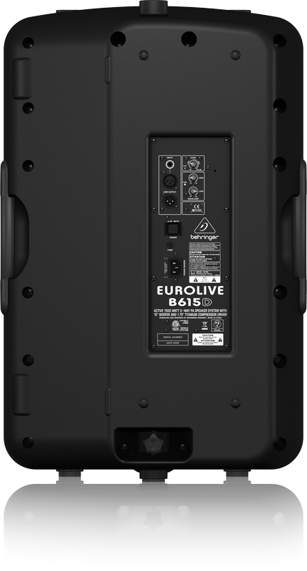 картинка BEHRINGER B615D - активная двухполосная акустическая система, 15"+1,75", 1500Вт, би-амп, класс D от магазина prostore.me