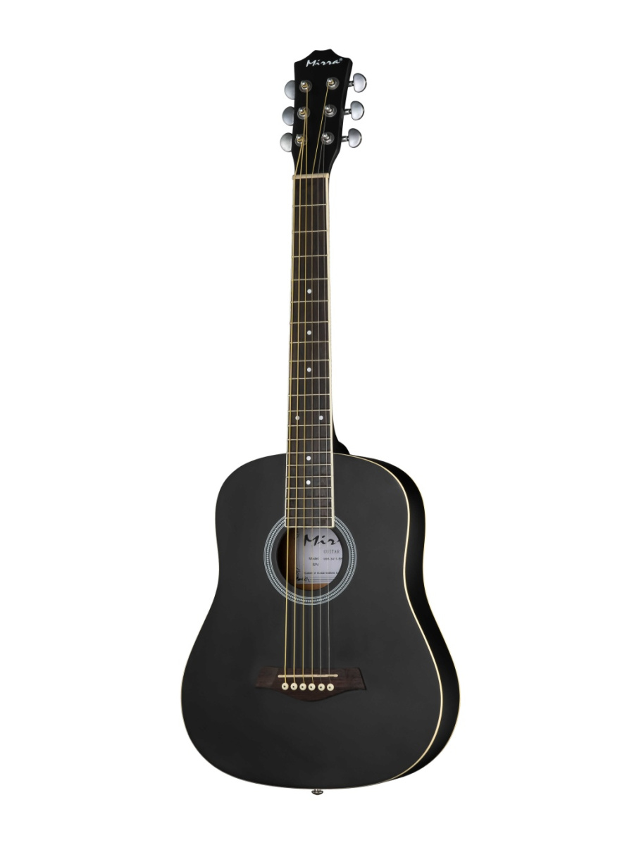 "WM-3411-BK Акустическая гитара 34"", черная матовая, Mirra" купить в prostore.me