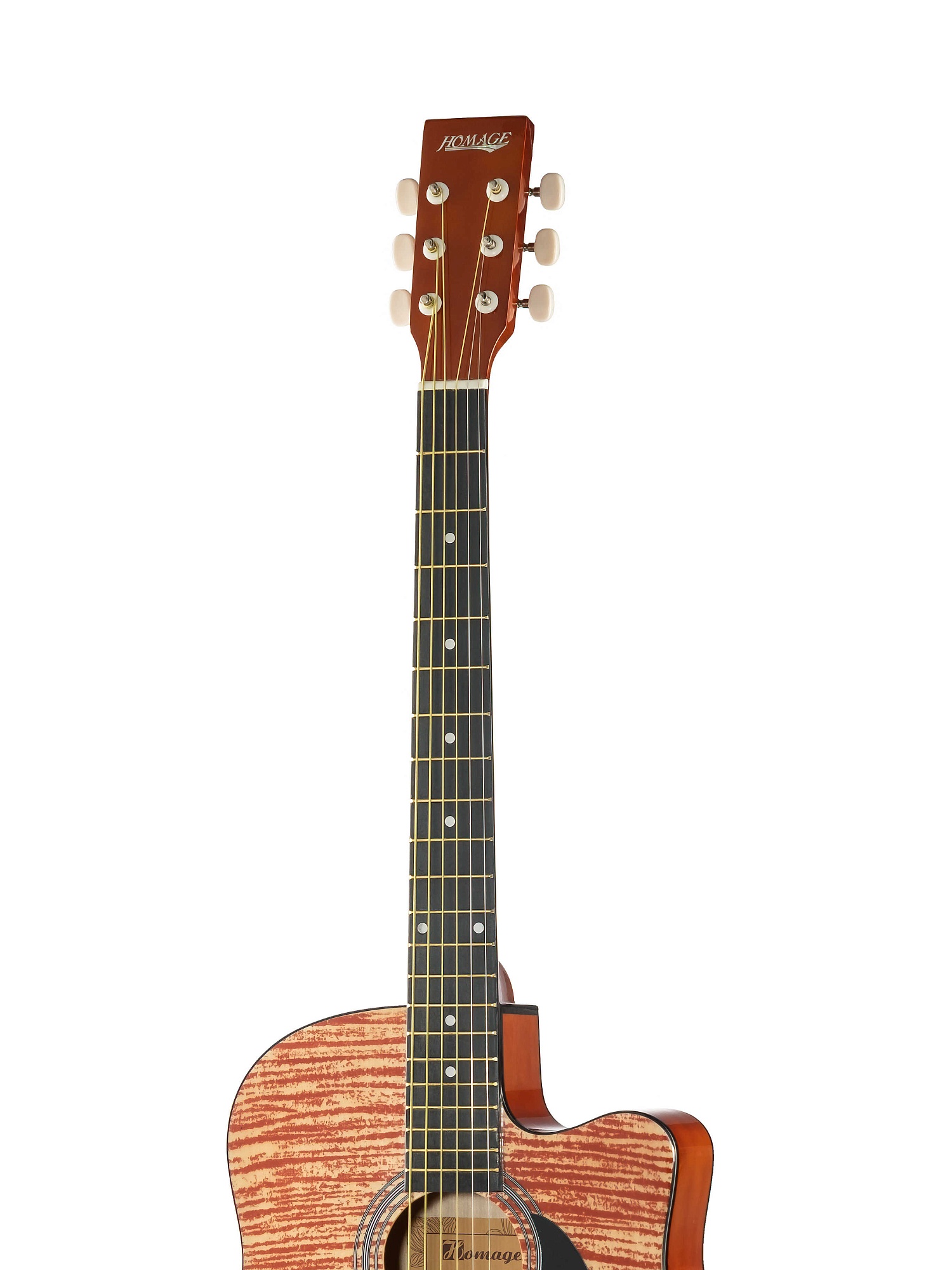 LF-3800CT-N Фольковая гитара вырез HOMAGE купить в prostore.me