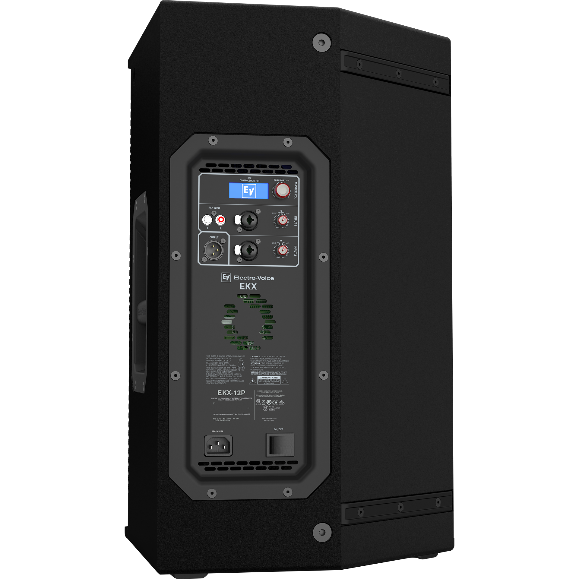 Electro-Voice EKX-12P Активная акустическая система 2-полосная, 12``, макс. SPL 132 дБ (пик), 1500W, купить в prostore.me