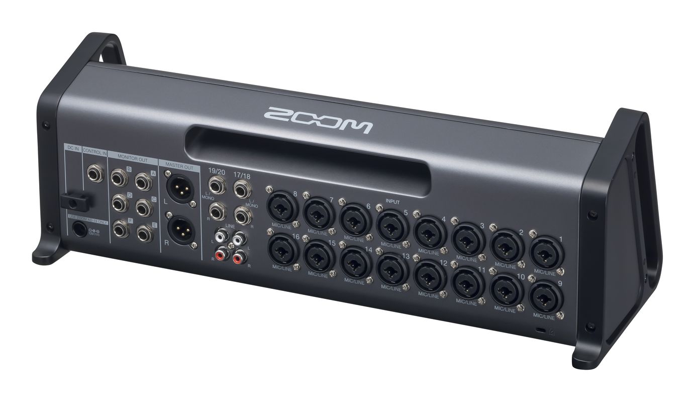 Zoom LiveTrak L-20R микшерная консоль, 20 дискретных аудиоканалов, рековое исполнение. купить в prostore.me