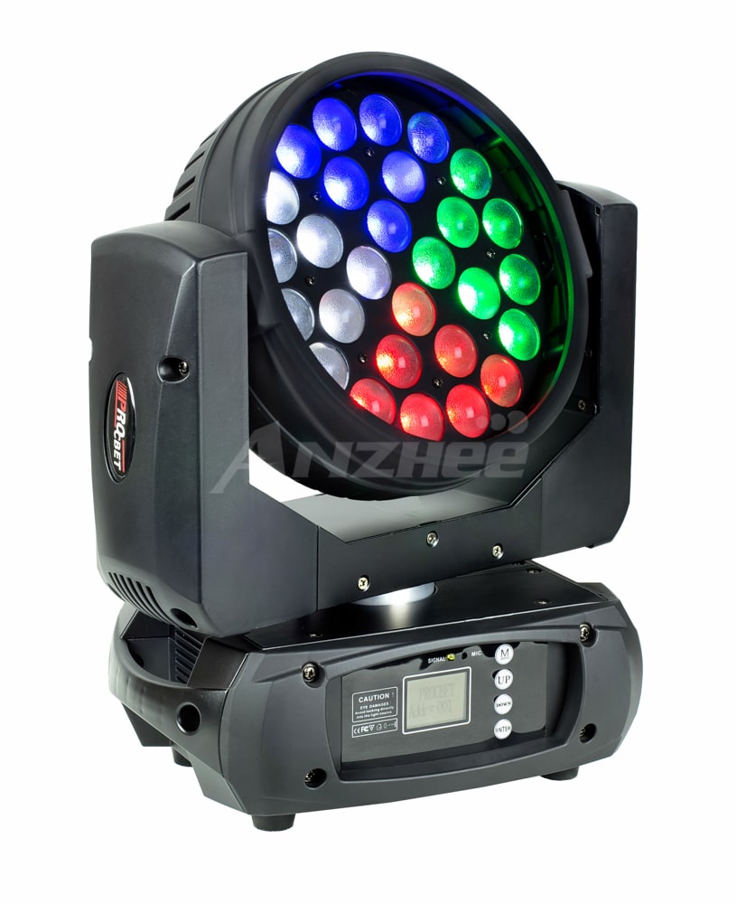 PROCBET WASH 28-10Z RGBW Cветодиодный вращающийся прожектор WASH / 28 светодиодов по 10 Вт. / RGBW / купить в prostore.me