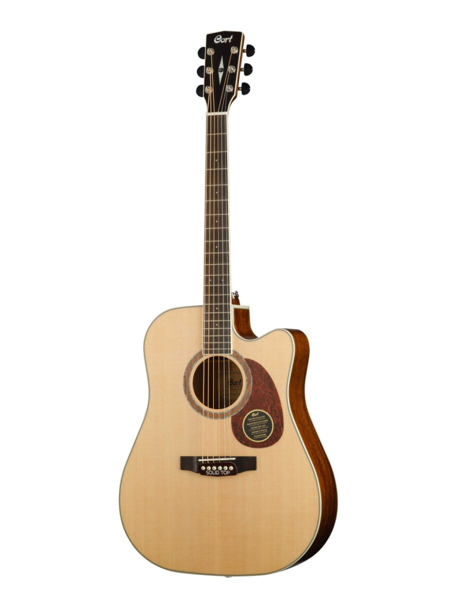MR730FX-NAT-WBAG MR Series Электро-акустическая гитара, цвет натуральный, чехол, Cort купить в prostore.me