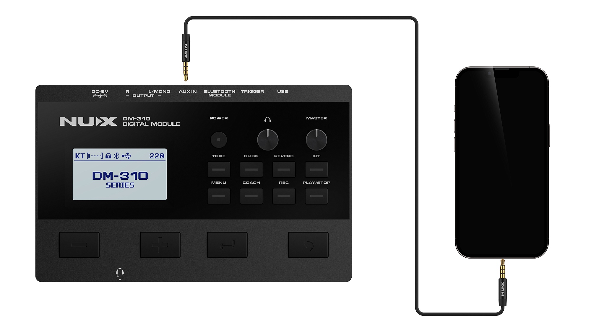 картинка DM-310 Цифровая ударная установка, Nux от магазина prostore.me