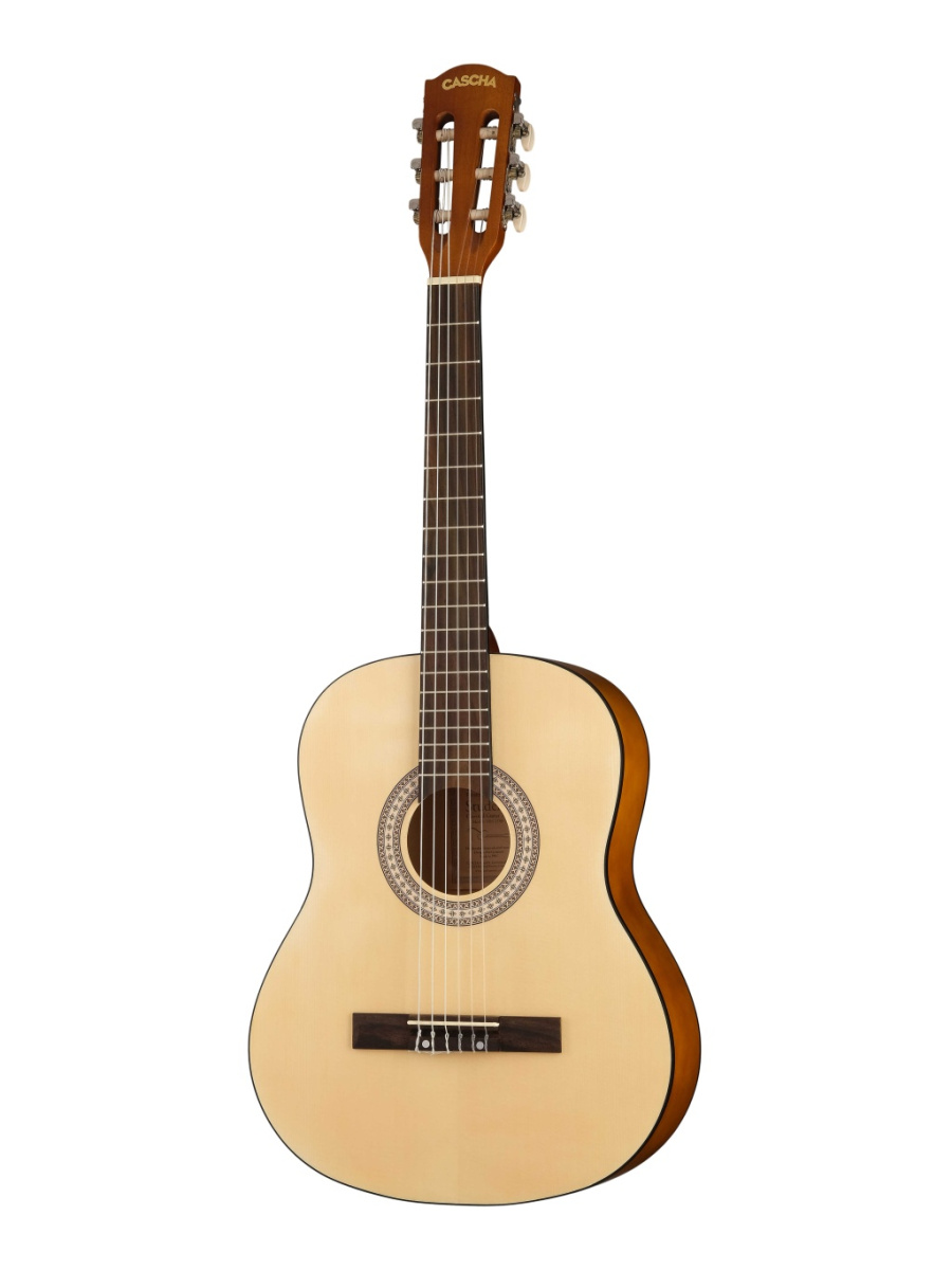 Cascha HH-2351 Student Series Классическая гитара 3/4, с чехлом, цвет натуральный. купить в prostore.me