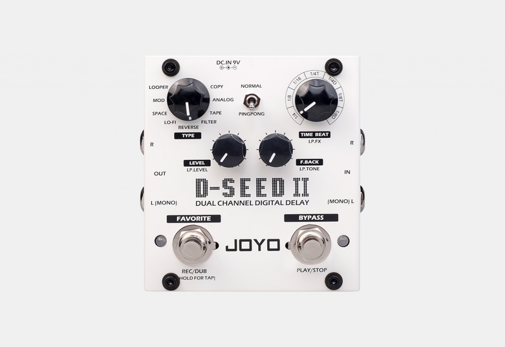 D-SEED-II Stereo Delay Педаль эффектов, Joyo купить в prostore.me