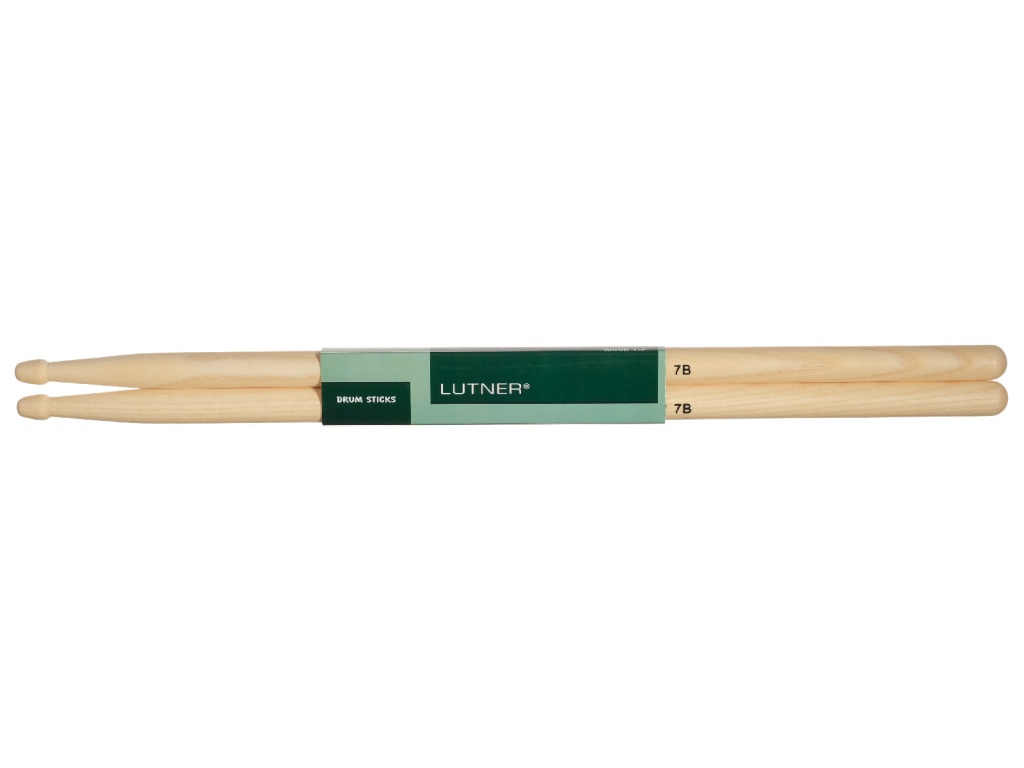 Lutner 7B Комплект барабанных палочек. Материал - Орех (гикори). Длина 408мм, диаметр 15мм купить в prostore.me