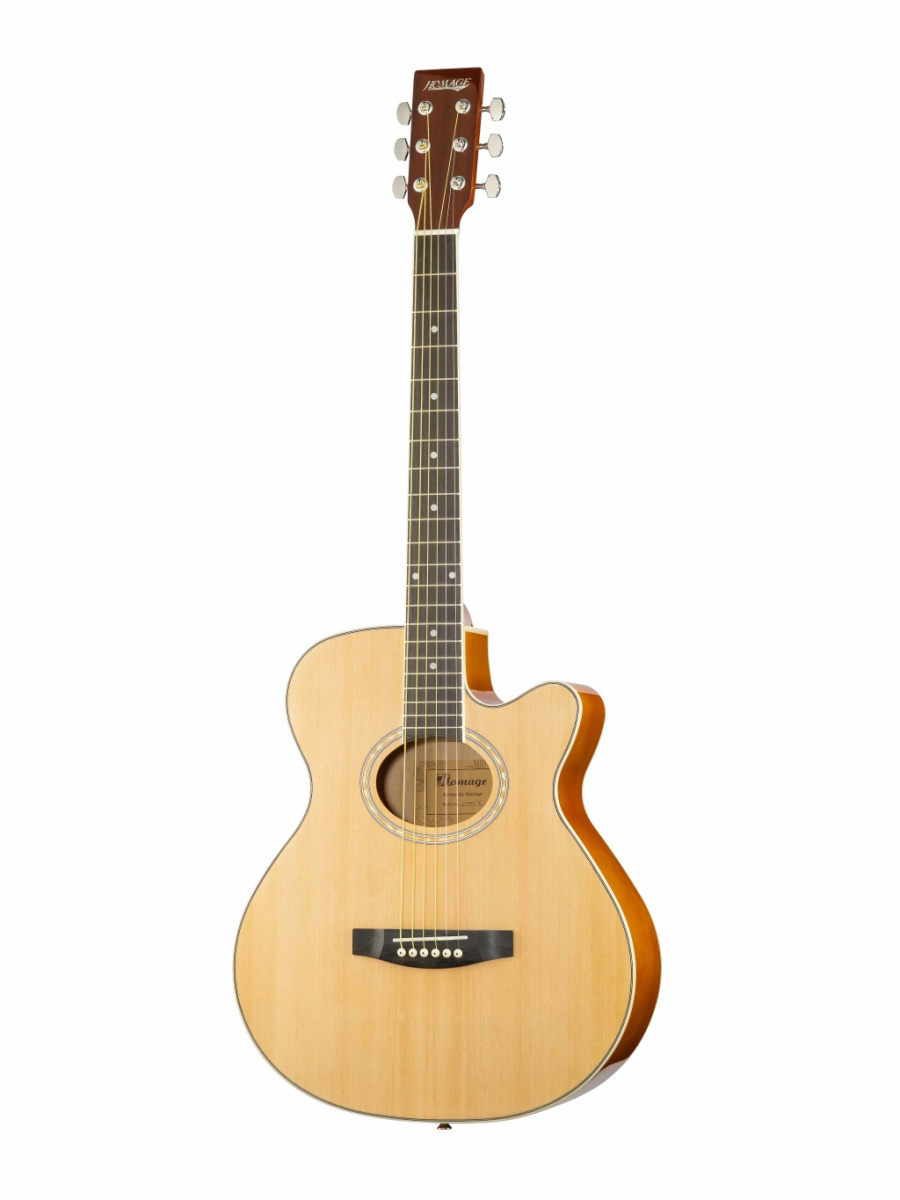LF-401C-N Фольковая гитара с вырезом HOMAGE купить в prostore.me