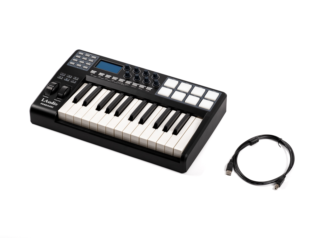 картинка Panda-25C MIDI-контроллер, 25 клавиш, LAudio от магазина prostore.me