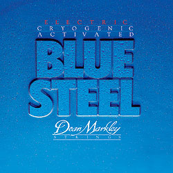 DeanMarkley 2557 Blue Steel -струны для электрогитары (8% никел. покрытие,заморозка) толщина 13-56 купить в prostore.me