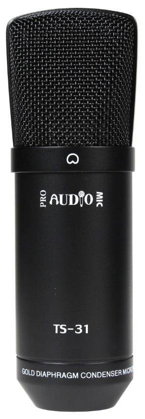 PROAUDIO TS-31 Студийный микрофон, 1.3'' (32 мм) диафрагма, 20-20000 Гц, кардиоида купить в prostore.me