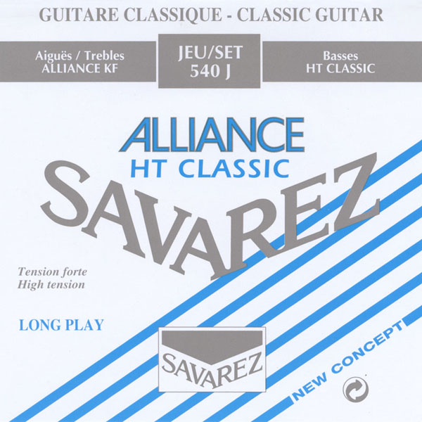 Savarez 540J Alliance HT Classic Комплект струн для классической гитары, сильное натяжение, посереб. купить в prostore.me
