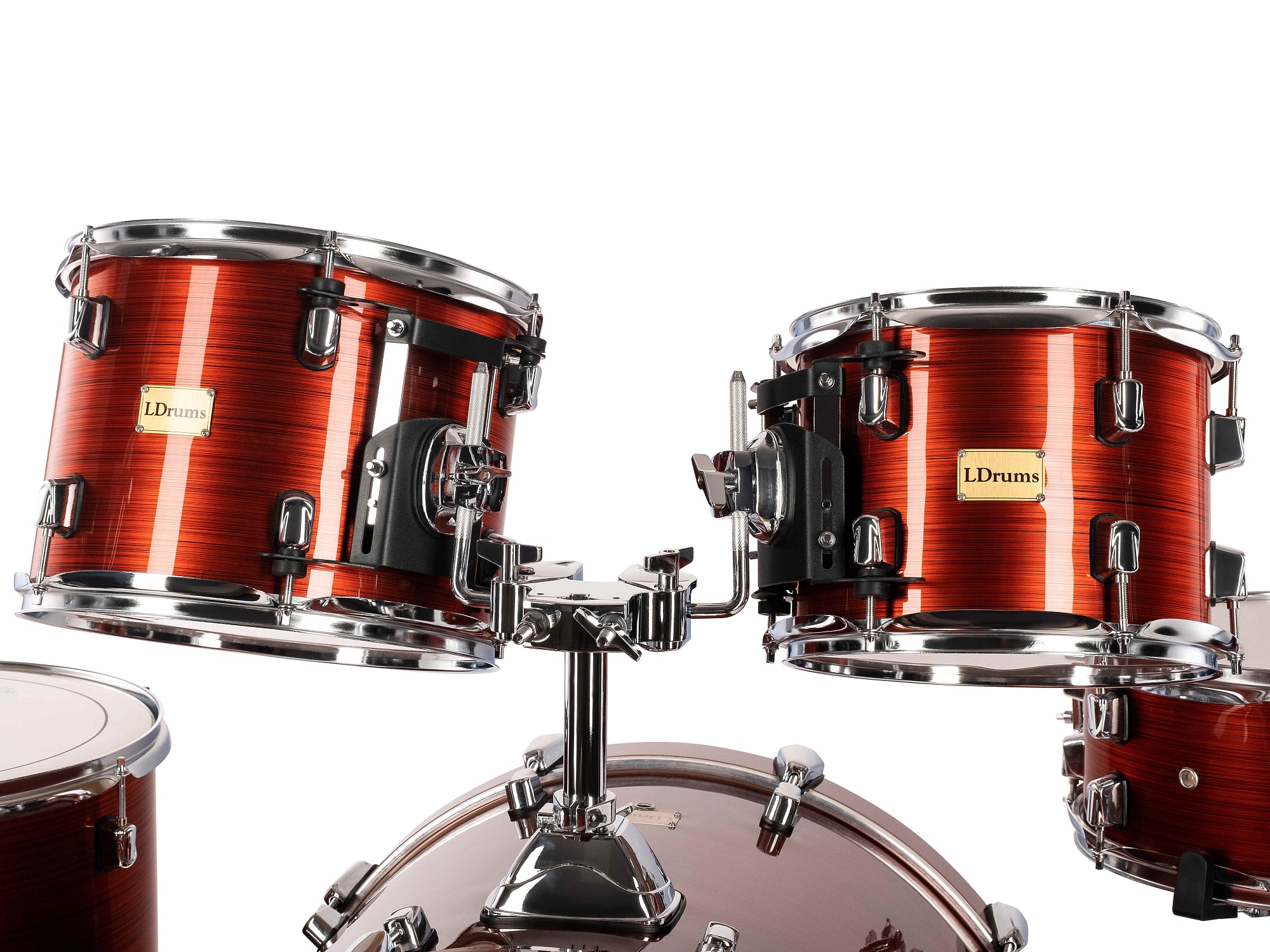 картинка 5001012 Барабанная установка, красная, LDrums от магазина prostore.me