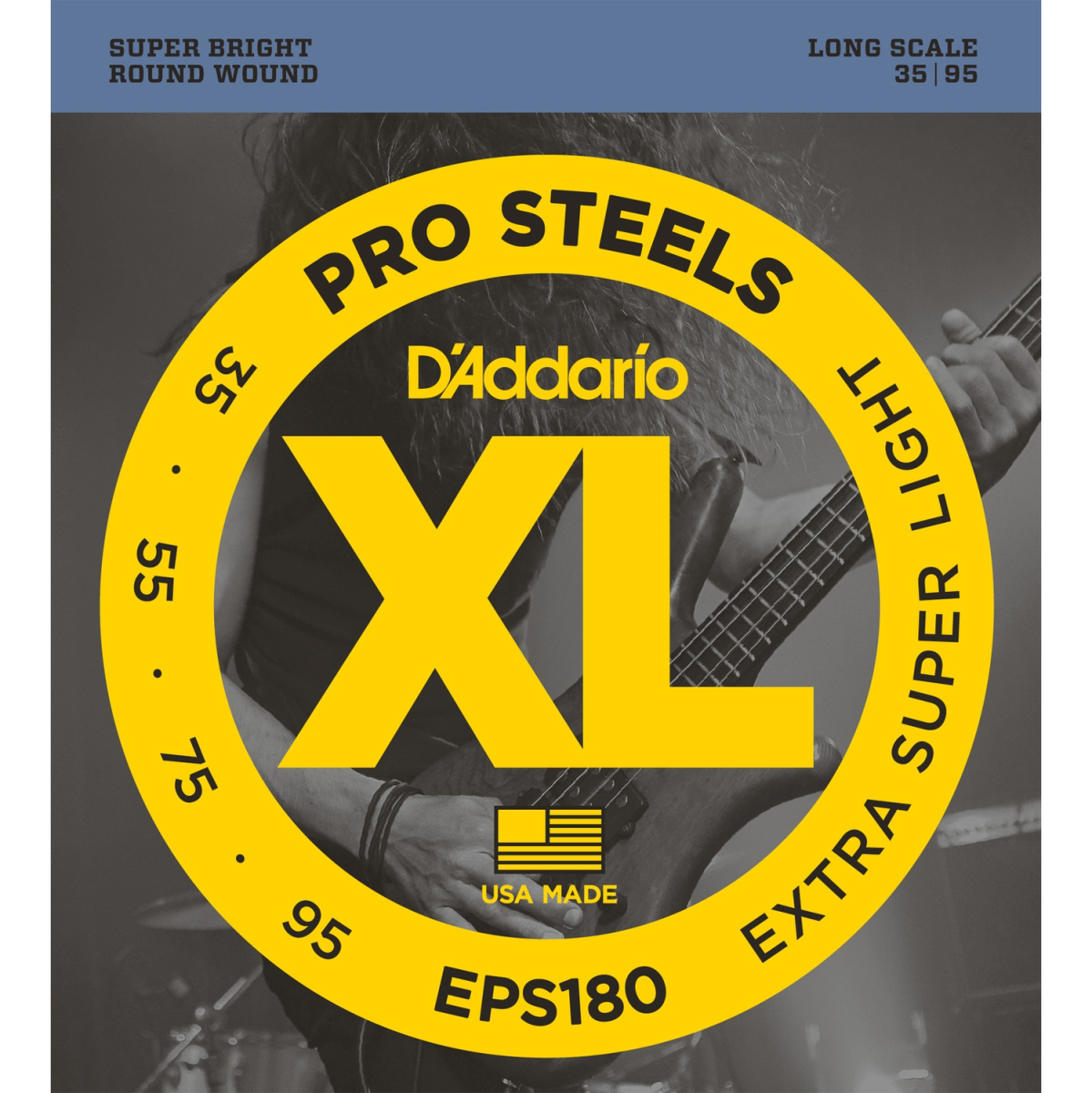 D'ADDARIO EPS180 - струны для БАС-гитары, Long, 35-95 купить в prostore.me