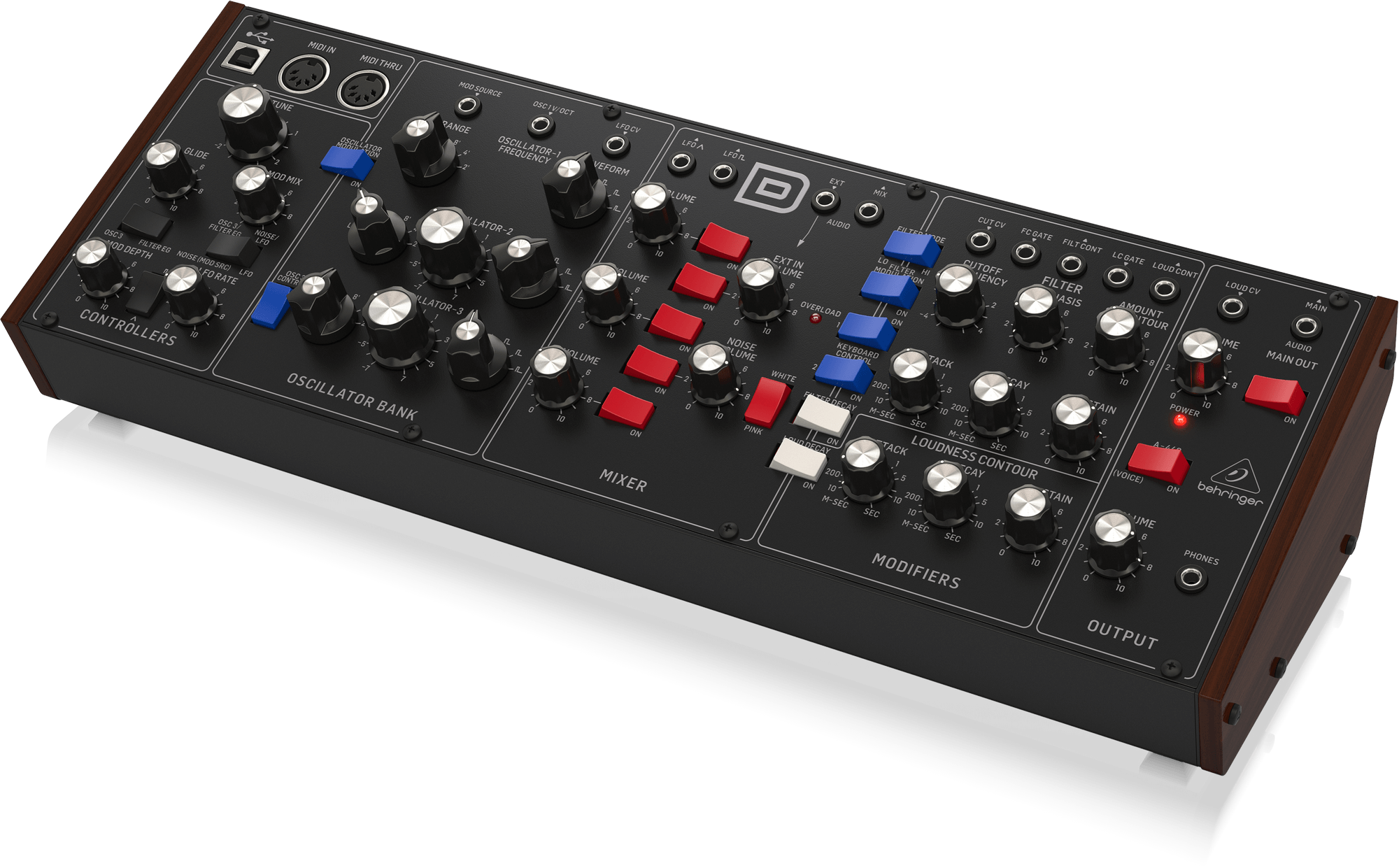 картинка BEHRINGER MODEL D - аналоговый монофонический синтезатор от магазина prostore.me