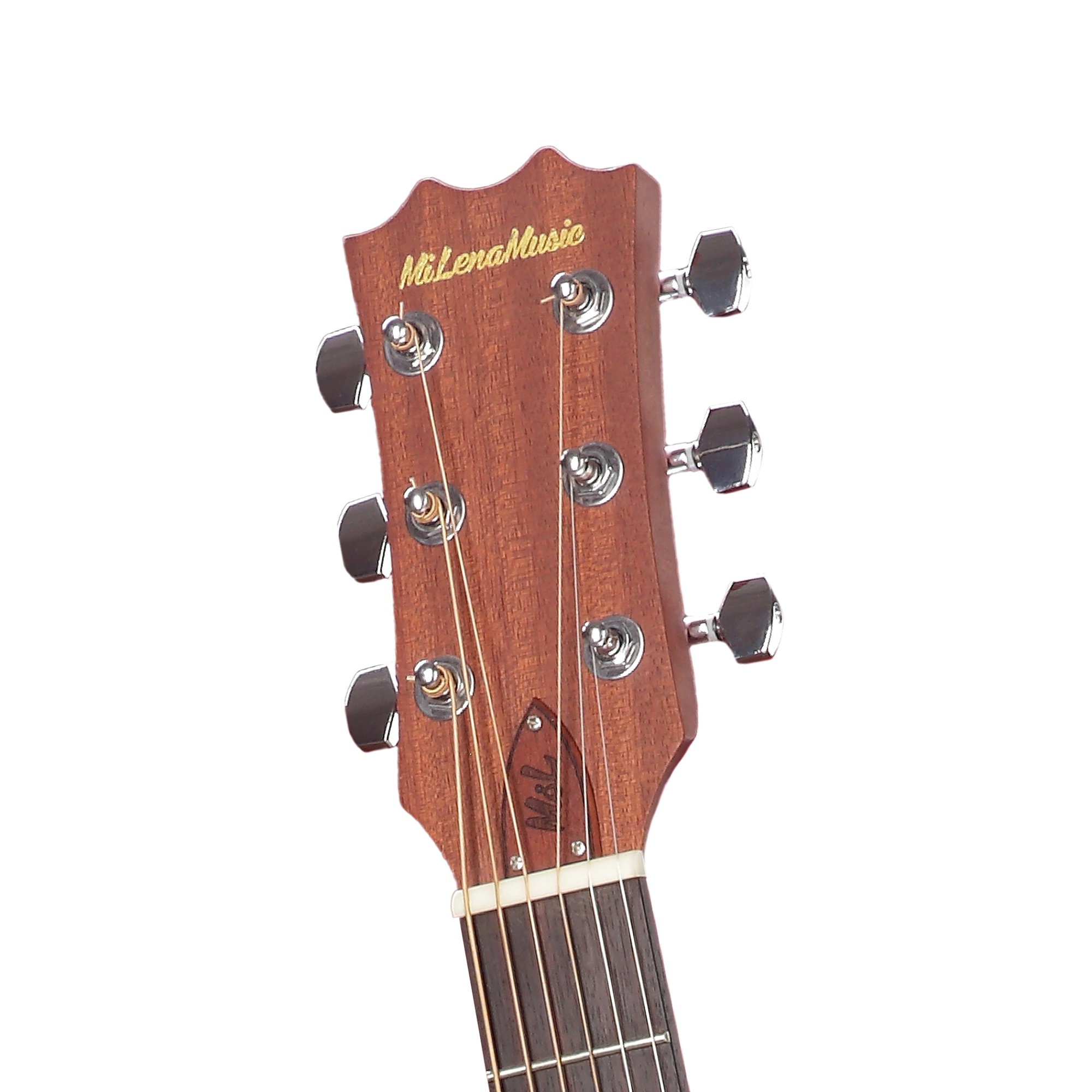 картинка ML-GA1-MAH/TEQ Гитара трансакустическая, MiLena Music от магазина prostore.me