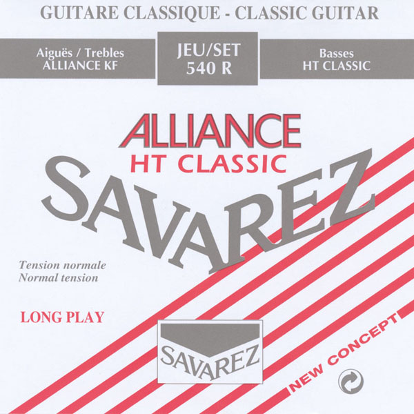 Savarez 540R Alliance HT Classic Комплект струн для классической гитары, норм.натяжение, посеребр. купить в prostore.me
