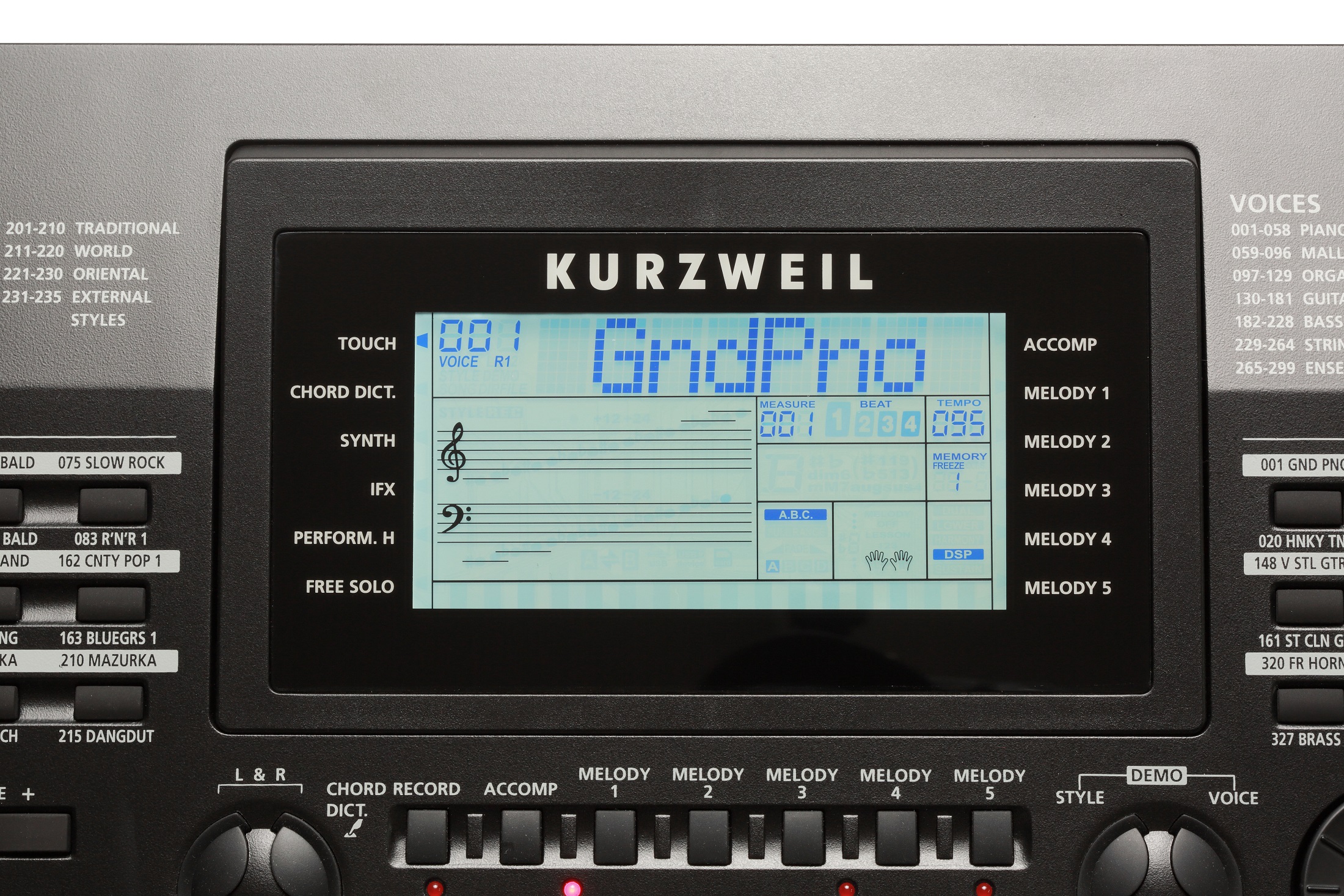 Kurzweil KP200 LB Синтезатор купить в prostore.me
