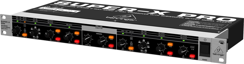 картинка BEHRINGER CX2310 V2 - кроссовер двухполосный стерео/3-полосный моно от магазина prostore.me
