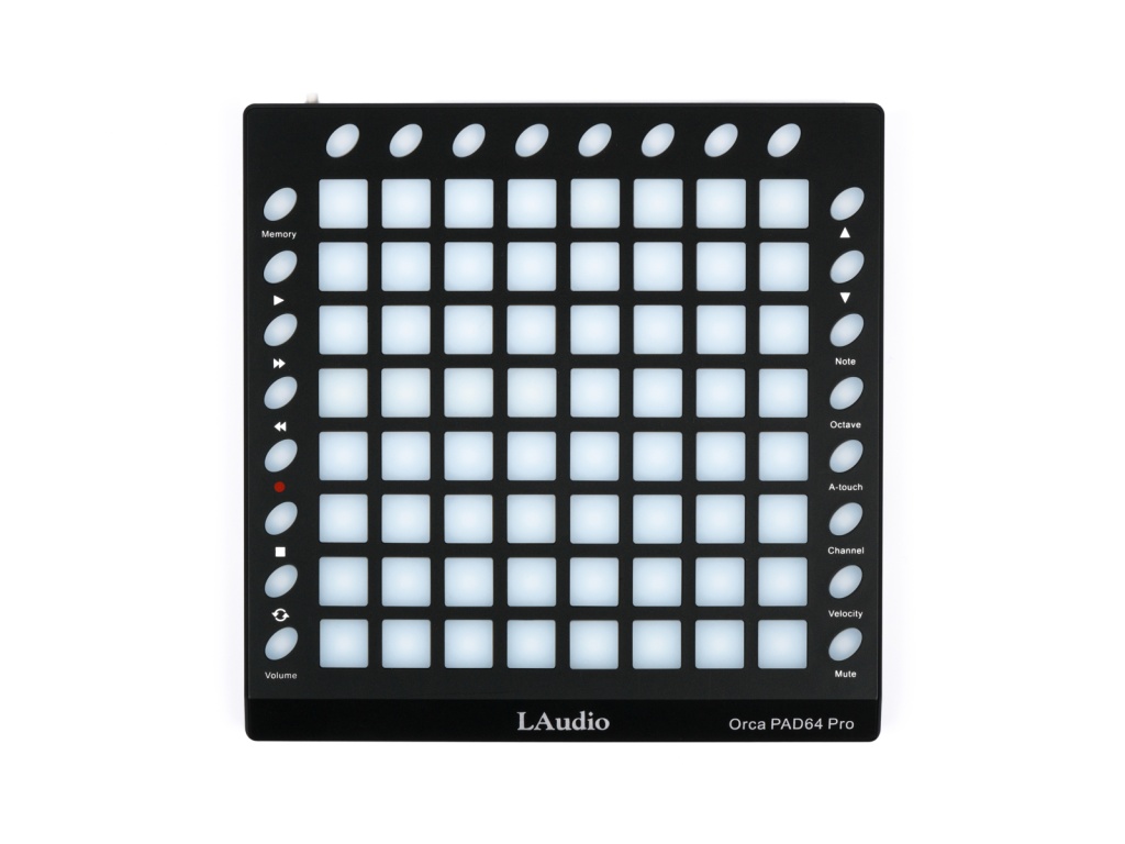 картинка Orca-Pad64 MIDI пэд-контроллер, 64 пэда, LAudio от магазина prostore.me