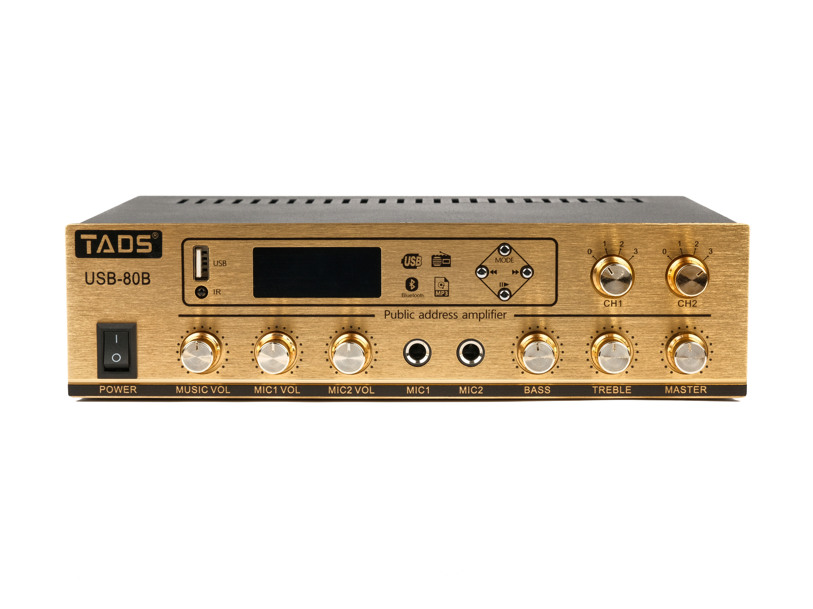 картинка DS-80B Усилитель мощности, трансляционный, 80Вт, TADS от магазина prostore.me