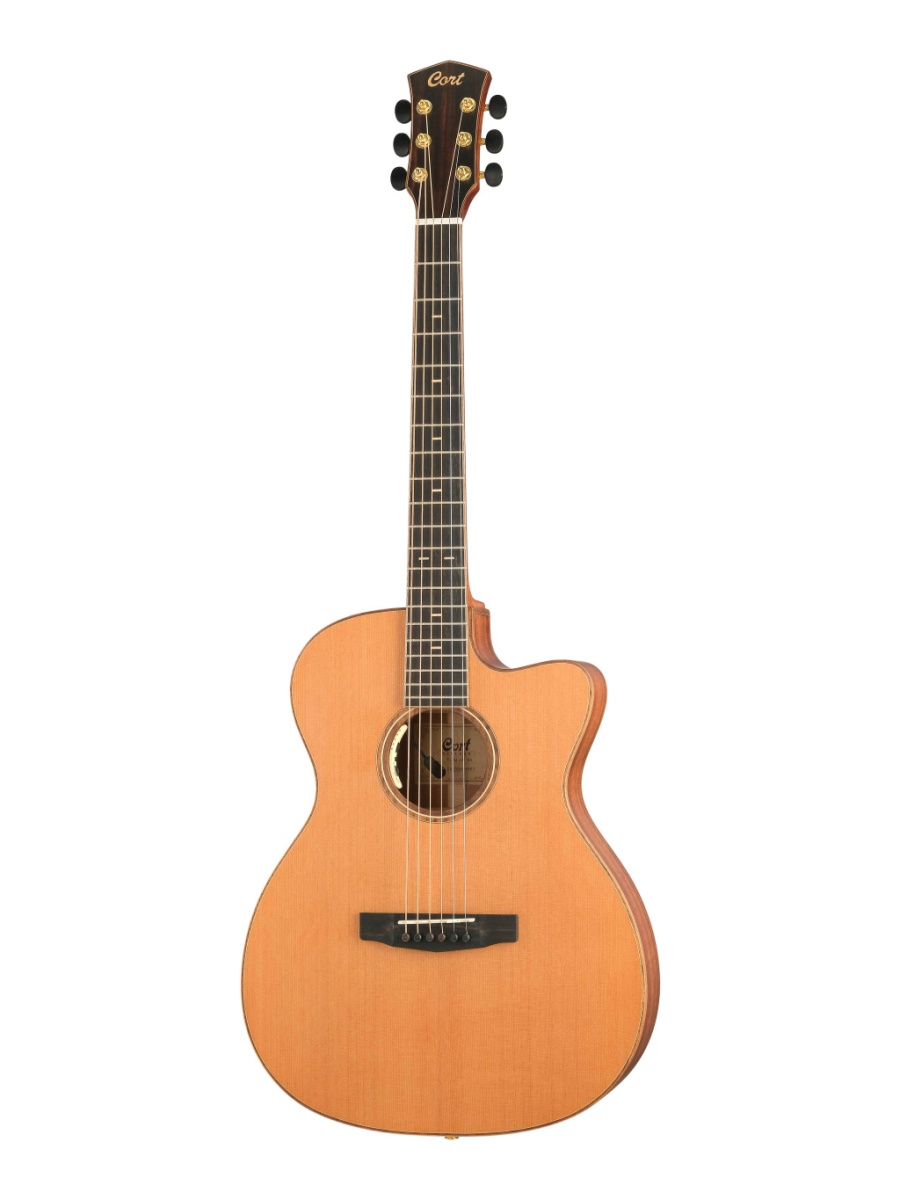 Flow-OC-WCASE-NS Flow Series Электро-акустическая гитара, цвет натуральный, с футляром, Cort купить в prostore.me