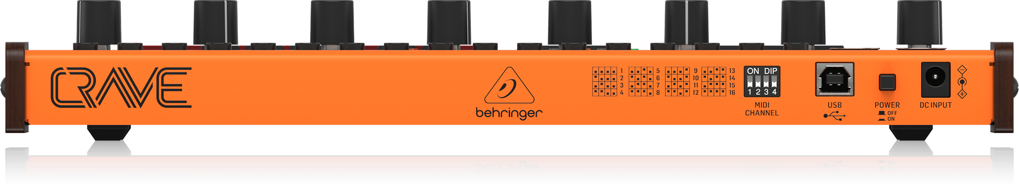 картинка BEHRINGER CRAVE - аналоговый полумодульный синтезатор от магазина prostore.me