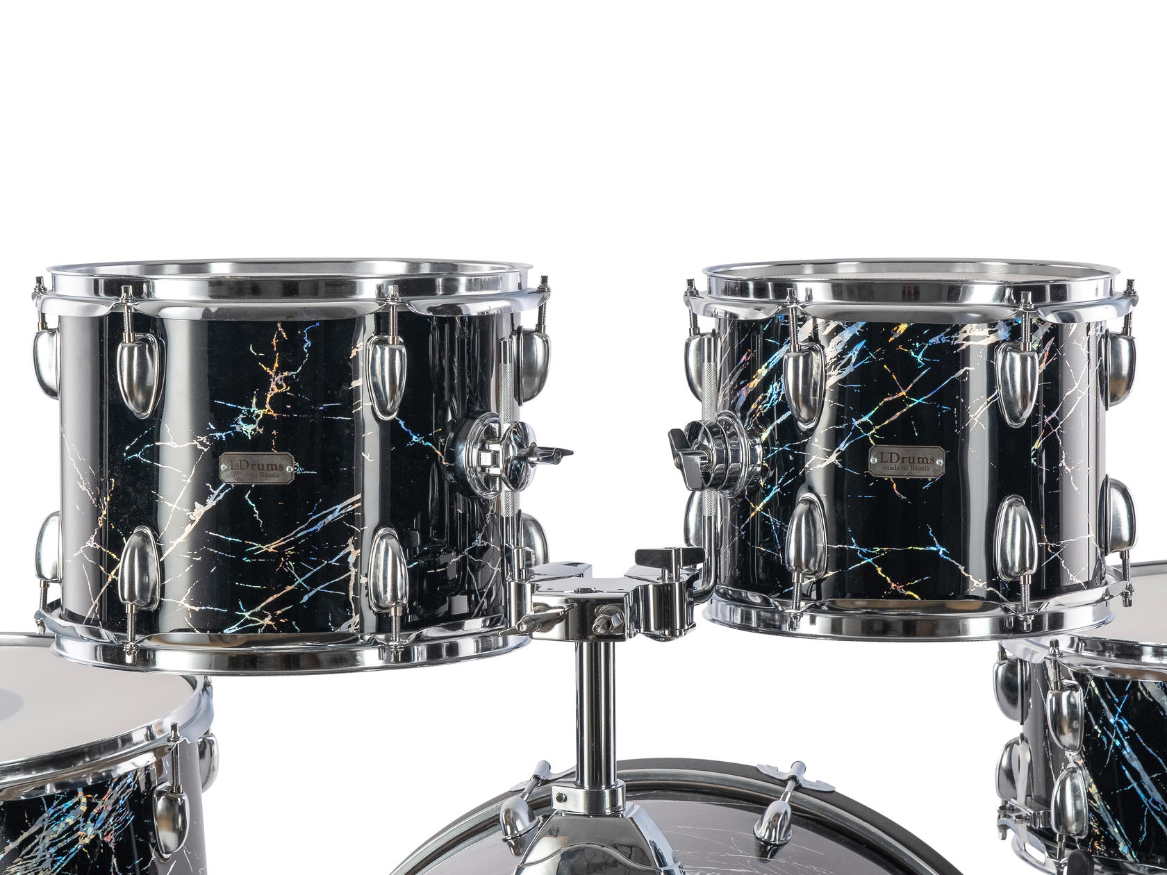 картинка LD-2220-64-04 Барабанная установка, Черный мрамор, LDrums от магазина prostore.me
