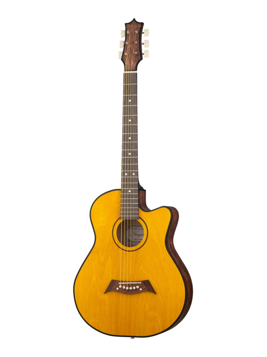 ACS-C39NA Гитара акустическая, с вырезом, цвет натуральный, Niagara