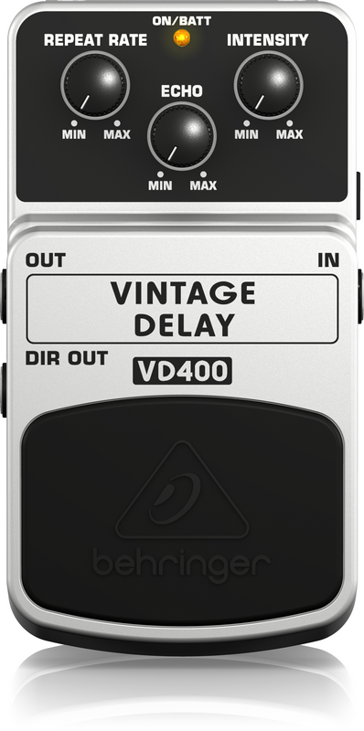 картинка BEHRINGER VD400 - педаль аналоговых эффектов задержки (дилей), стиль 'винтаж' от магазина prostore.me