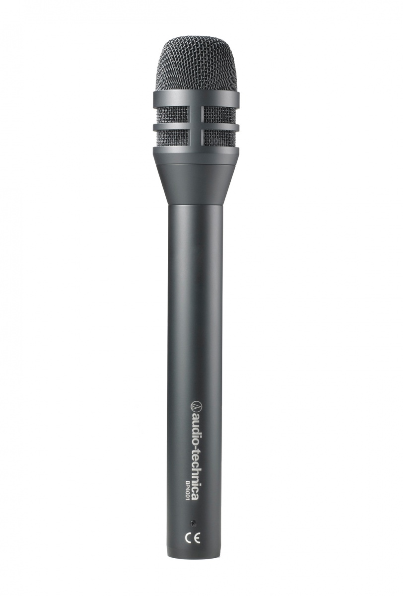 Audio-Technica BP4001 репортёрский кардиоид. микрофон, 80Гц-18кГц, 1.9 mV/Pa, длина 240мм. купить в prostore.me