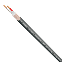 PROEL HPC210BK - микрофонный кабель, диаметр - 6,5 мм, в катушке 100 м (чёрный)