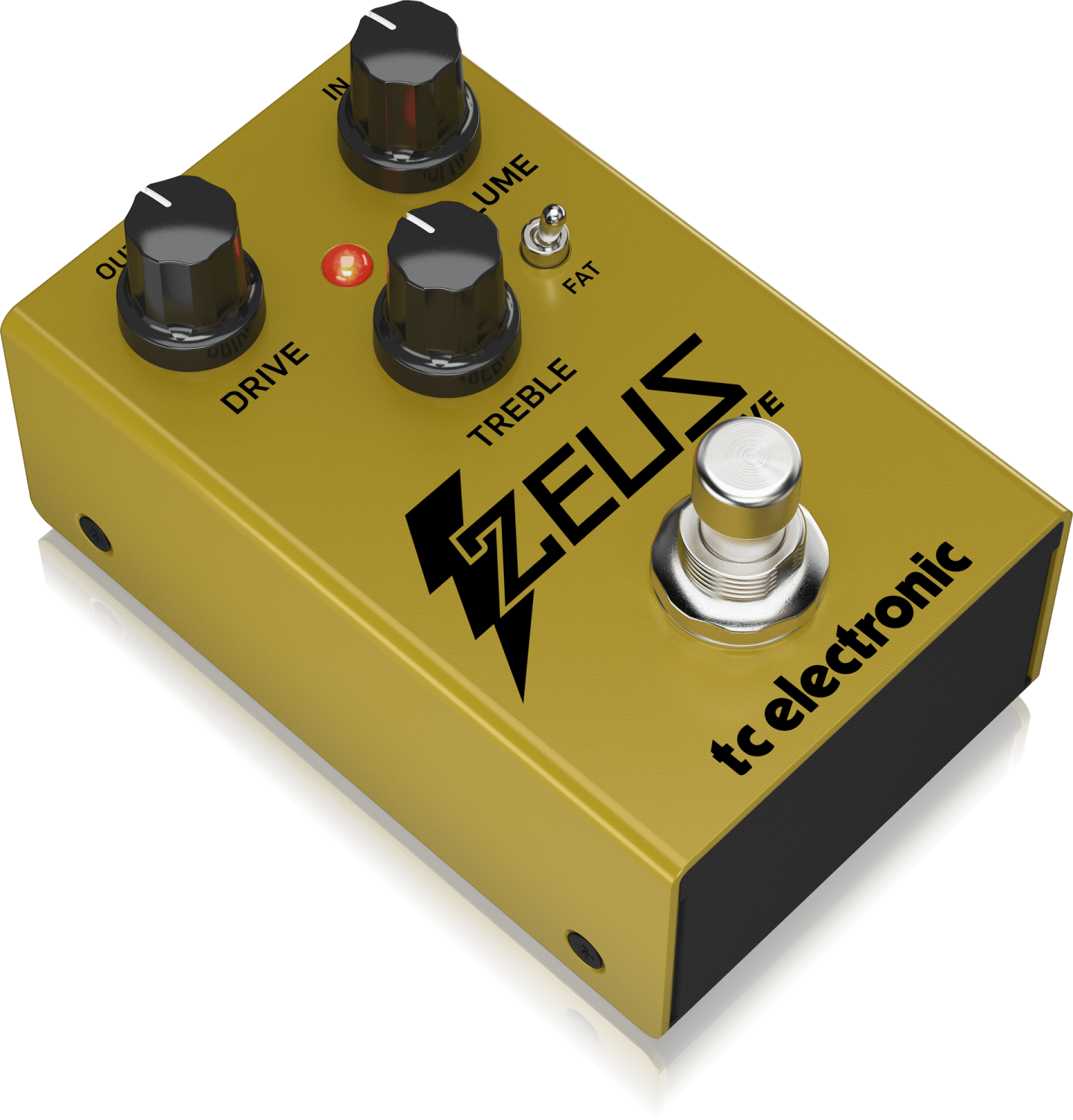 картинка TC ELECTRONIC ZEUS DRIVE OVERDRIVE - гитарная педаль эффекта овердрайв от магазина prostore.me