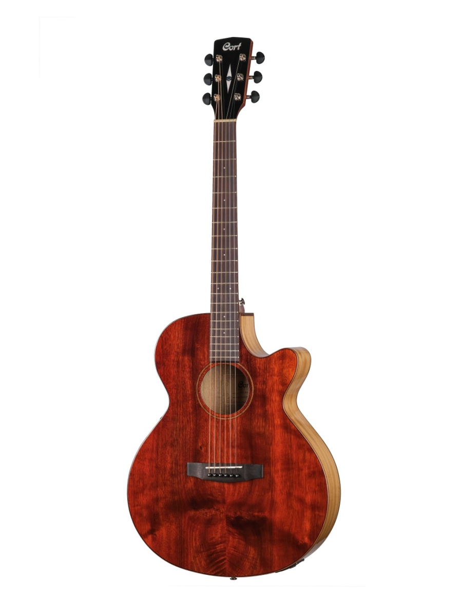 SFX-Myrtlewood-BR SFX Series Электро-акустическая гитара, с вырезом, коричневая, Cort купить в prostore.me