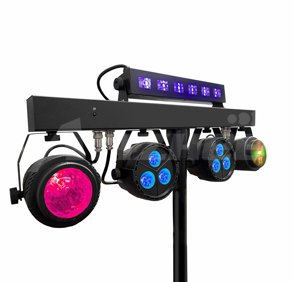 PROCBET Partybar 1 Мобильный комплект светового оборудования. 5 световых приборов