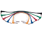 ROXTONE PTC005/0,15  Набор Межблочных кабелей, Диаметр: 5mm, 2x6,3mm mono Jack, поставляется в набор купить в prostore.me