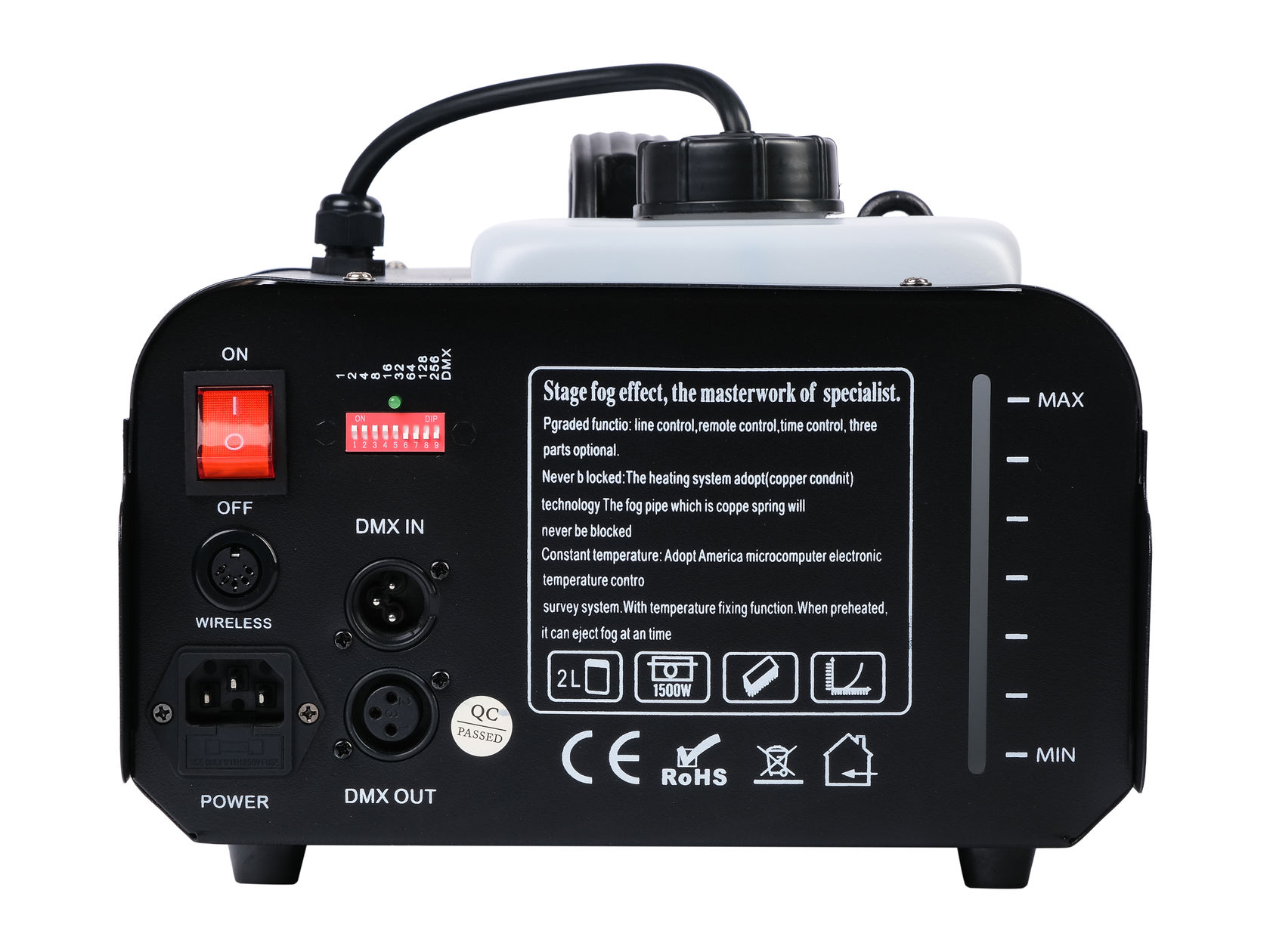 картинка WS-SM1500 Генератор дыма, 1500Вт, LAudio от магазина prostore.me