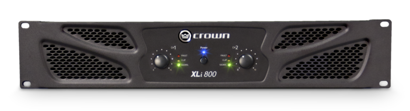 CROWN XLi 800 усилитель Cтерео: 300 Вт/ 4Ом, 200Вт / 8Ом Мост: 600Вт/8 Ом  купить в prostore.me