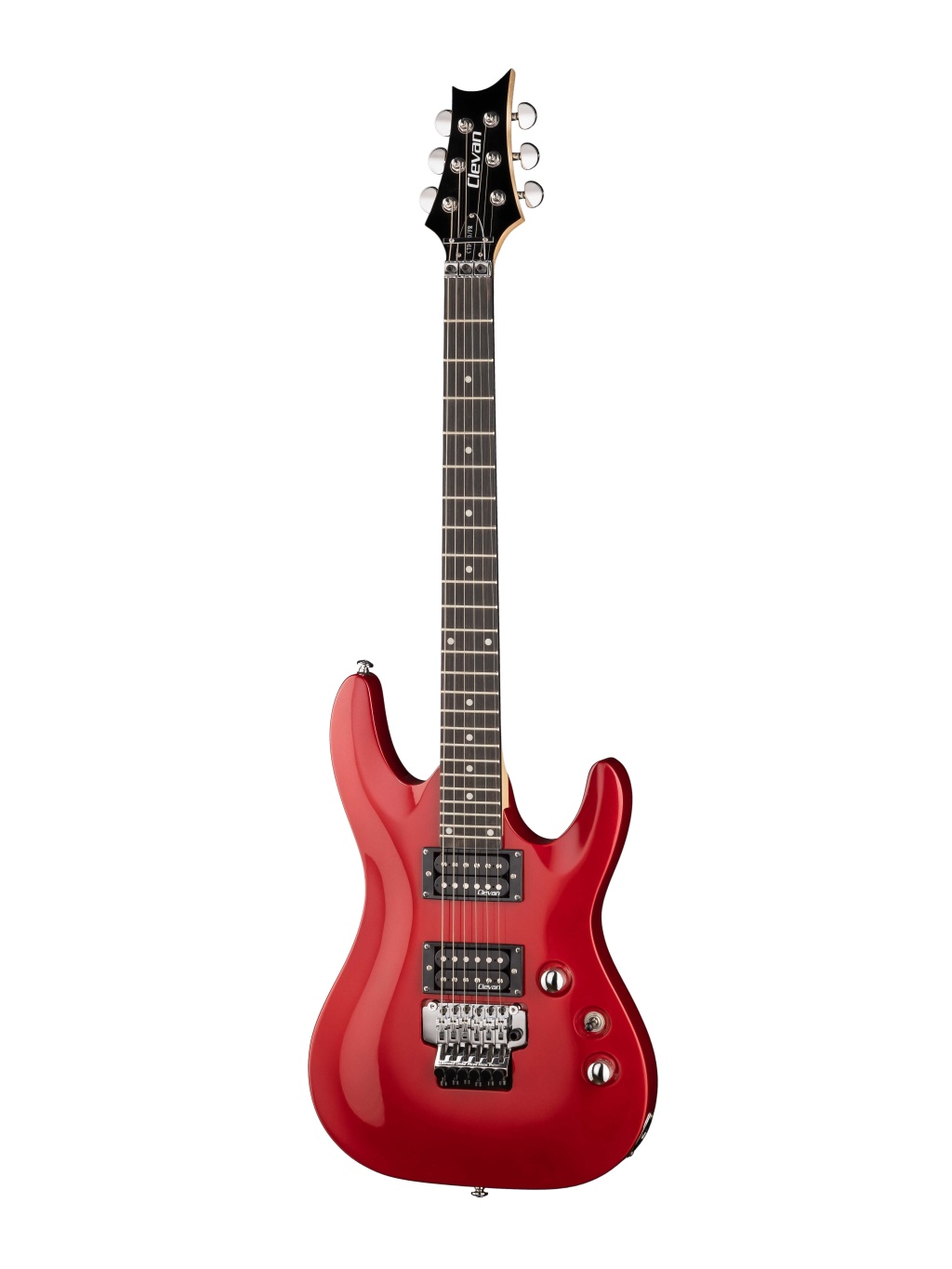 картинка CTD-30/FR-MRD Электрогитара, красная, Clevan от магазина prostore.me