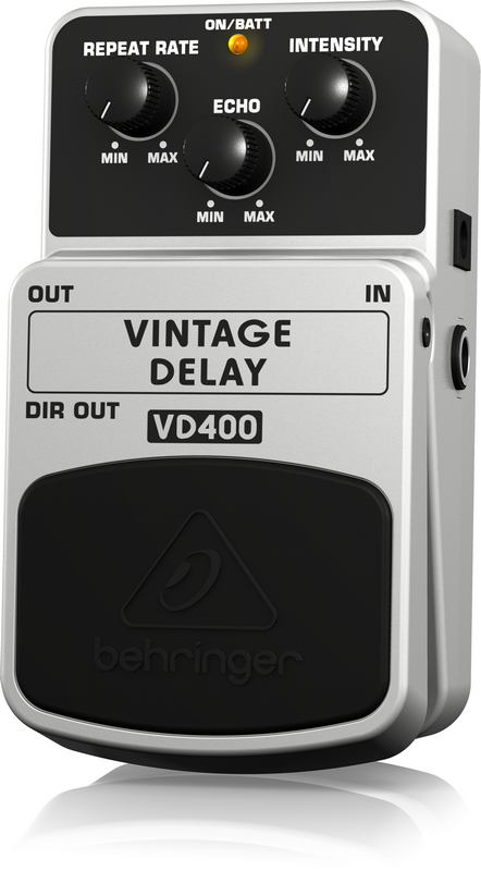 картинка BEHRINGER VD400 - педаль аналоговых эффектов задержки (дилей), стиль 'винтаж' от магазина prostore.me