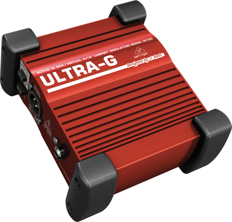 картинка BEHRINGER GI100 - активный гитарный DI-бокс с имитацией спикера от магазина prostore.me