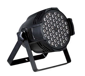 картинка PLC002-C Светодиодный прожектор, RGBW, 54х1Вт, Bi Ray от магазина prostore.me