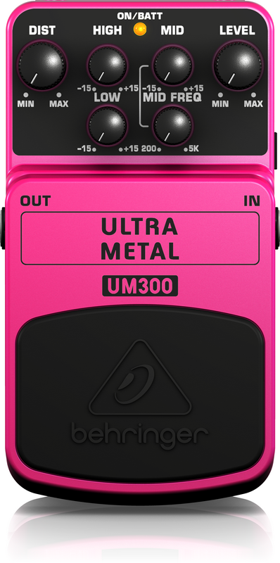 картинка BEHRINGER UM300 - педаль эффектов 'Хэви Метал'- дисторшн от магазина prostore.me