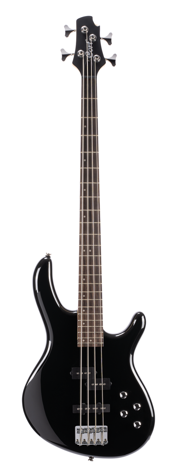 картинка Action-Bass-Plus-BK Action Series Бас-гитара, черная, Cort от магазина prostore.me