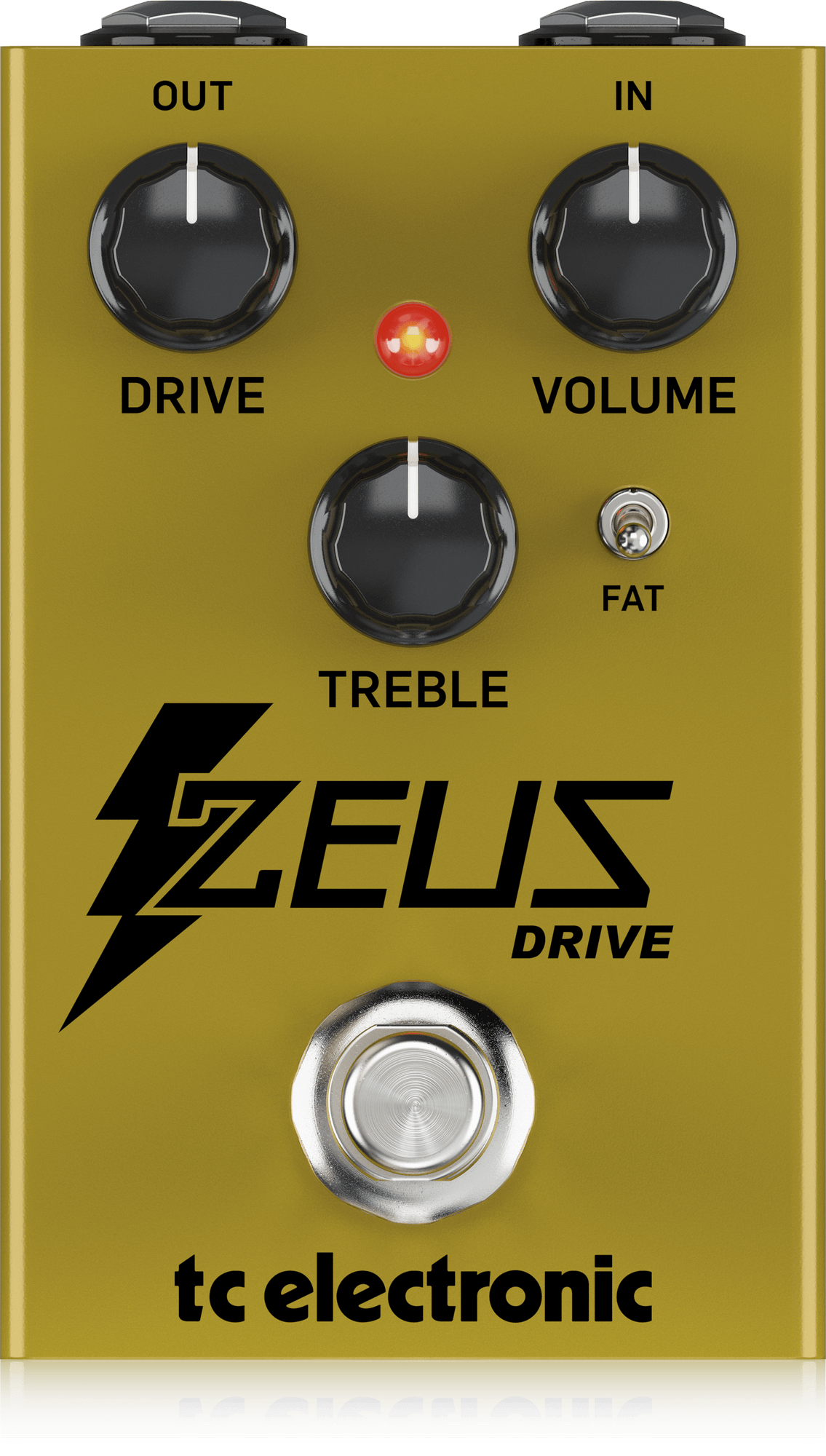 картинка TC ELECTRONIC ZEUS DRIVE OVERDRIVE - гитарная педаль эффекта овердрайв от магазина prostore.me
