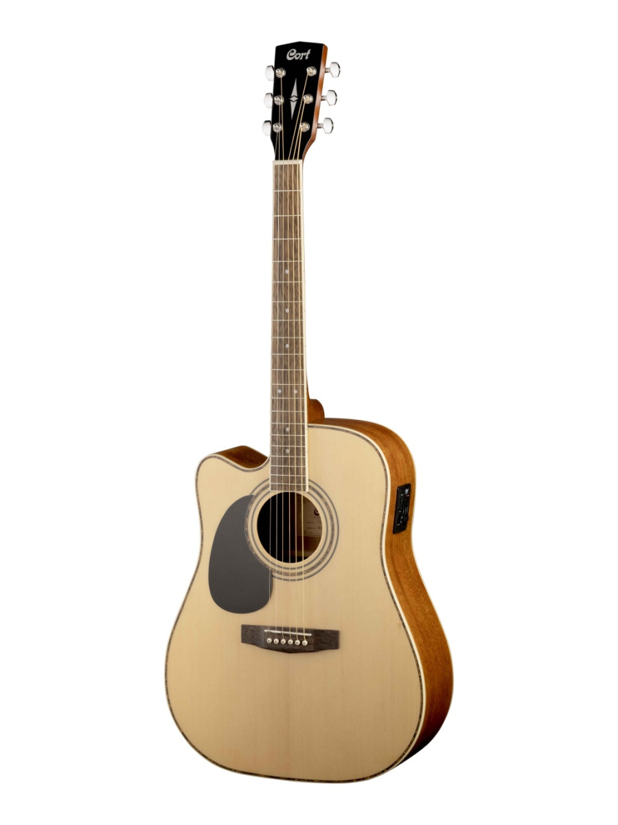 AD880CE-LH-NS Standard Series Электро-акустическая гитара, леворукая, с вырезом, Cort купить в prostore.me