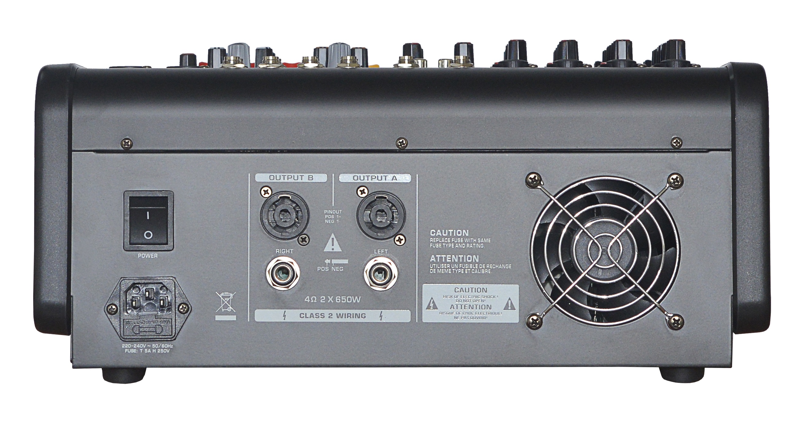 SVS Audiotechnik mixers PM-8A Активный аналоговый микшерный пульт, 8-канальный купить в prostore.me
