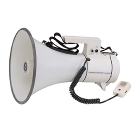 SHOW ER67 - Мегафон 40 Вт, 12 В, выносной микрофон, вес 2.5 кг, алюминий